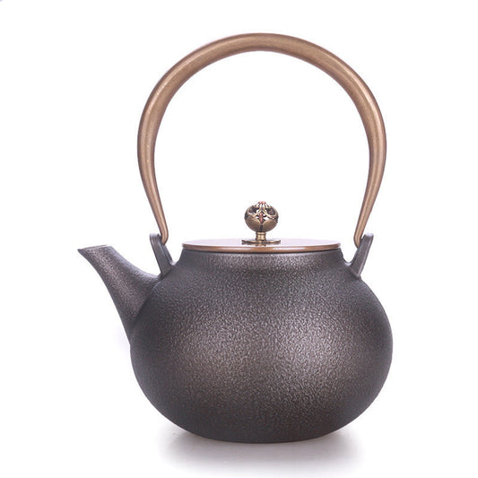 Authentic Cast Iron Tea Pot.