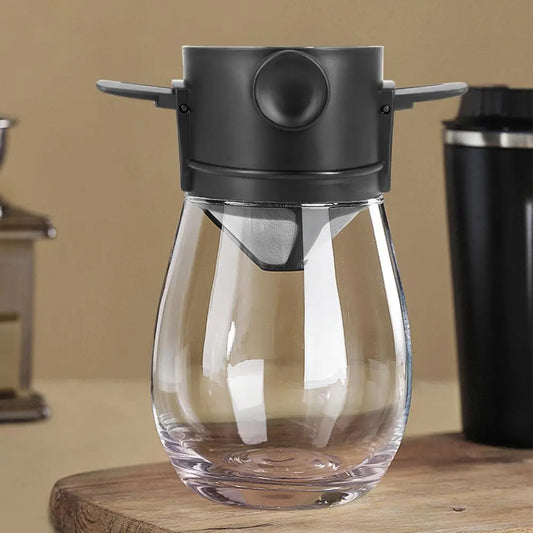 Portable Coffee Filter: Collapsible, Reusable Tea & Coffee Dripper.