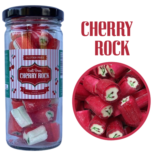 Cherry Rock - Gluten Free Hard Rock Candy!